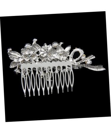 DOITOOL Hair Teasing Comb Diamond Headpiece Flower Hair Accessories Crystal Headpiece Women Hair Comb Rhinestone Headpiece Bowknot Hair Comb Tiara The Flowers Bride South Korea - Buy Online on GoSupps.com