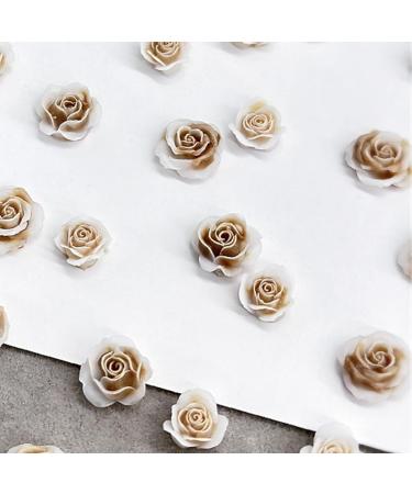 50Pcs Camellia 3D Flowers For Nails 3D For Art Bow For Nails Jewelry Trendy - Buy Online on GoSupps.com