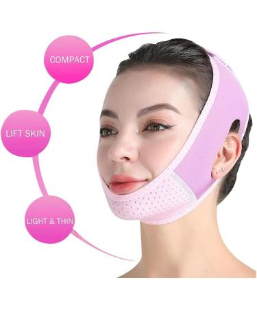 Chin Strap for Female Double Chin Soft V-Line Chin Strap Double Chin Decompressor Mask Strap (Pink) (Green) - Buy Online on GoSupps.com