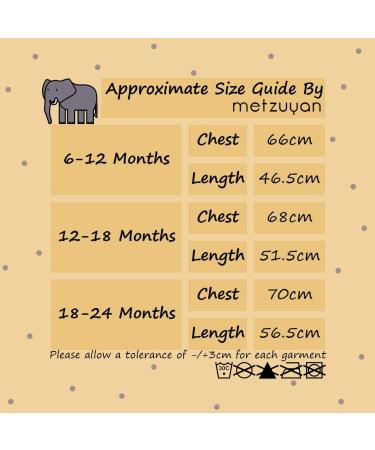 Metzuyan Baby Girls & Boys Elephant Plush Fleece Dressing Gown 18-24 Months - Buy Online on GoSupps.com