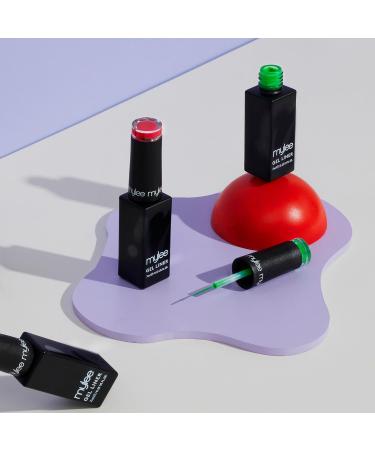 Mylee Liner Gel Nail Polish 7ml French Cancan with Nail Art Brush - UV/LED Soak-Off Manicure Pedicure - Buy Online on GoSupps.com