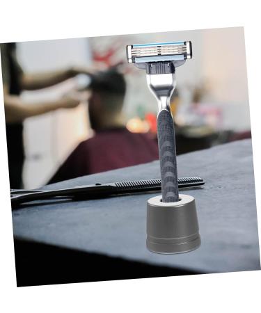 Vintorky 2-in-1 Razor Base & Holder | Stylish Bathroom Stand for Safety Razor & Facial Shaver | Durable Razor Plane Stand - Buy Online on GoSupps.com