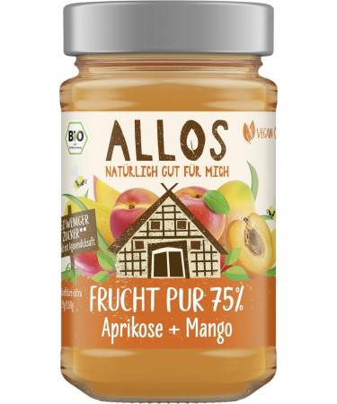 Allos Allos Organic Pure Fruit 75% Marilla Mango (2 x 250 g) - Buy Online on GoSupps.com