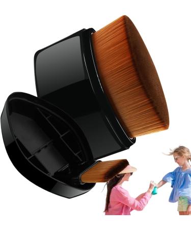 Kids Sunscreen Applicator - Kids Sunscreen Brush Sun Buddy Lotion Applicator | Sunscreen Applicator Brush Sunblock Brush Set with Ergonomic Grip Compact Sun Cream Brush Sunscreen Applier for Kids Black - Buy Online on GoSupps.com