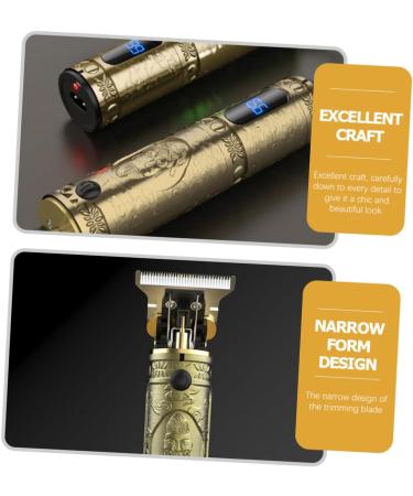 MAGICLULU 2 Sets Mens Hair Clippers Mens Face Trimmer Professional Barber Clippers Beard Edgers for Men Grooming Clipper Mens Beard Trimmer Facial Trimmer Ma Electric T9 Stainless Steel - Buy Online on GoSupps.com