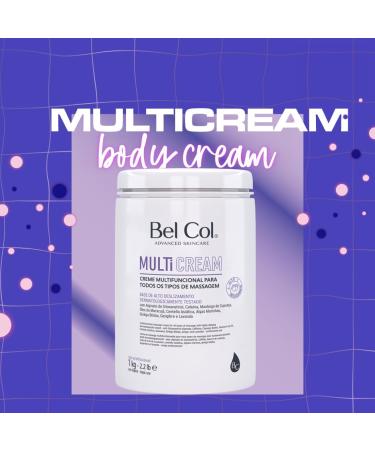 Belcol Massage Cream Body Lotion with Caffeine Ginkgo Biloba and Herbal Oils Hydrates Soothes and Nourishes Skin Suitable for All Skin Types (2.2 Lb.) 35.2 Ounce (Pack of 1) - Buy Online on GoSupps.com