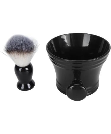 KKPLZZ 3-in-1 Beard Foam Brush & Stand Bowl | Soft Nylon | Fast Drying & Hair Residue Removal - Buy Online on GoSupps.com