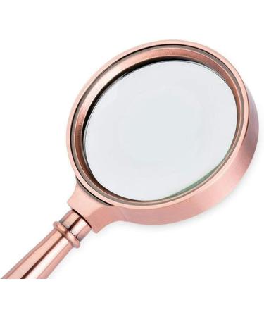 Portable Magnifier Handheld All Metal Red Bronze 10 Times HD Optical Full of Stars - Buy Online on GoSupps.com
