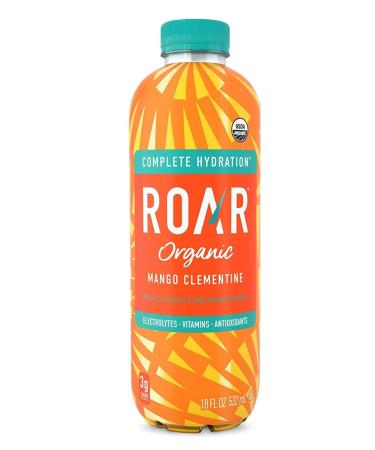 Roar Organic Electrolyte Infusions 4-Flavor Variety Pack - Antioxidants, B Vitamins, Low-Sugar, Coconut Water Infused Beverage 18 Fl Oz - Oasis Snacks Sticker - Pack of 8 - Buy Online on GoSupps.com