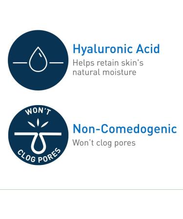 CeraVe Daily Moisturizing Lotion 8oz - Hyaluronic Acid - Fragrance Free for Face & Body - Buy Online on GoSupps.com