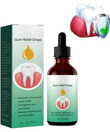 ExqST drops to grow back in the gums 30 ml drops for gum rejuvenation drops for toothic pockets oral care drops GUM Restore Plus liquid drops 1 PCs