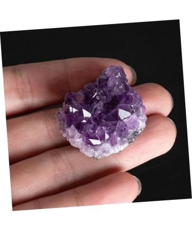 MAGICLULU 2pcs Natural Crystal Cluster Desktop Decor Natural Geode Cave Bare Stone Natural Minerals Uruguay - Buy Online on GoSupps.com