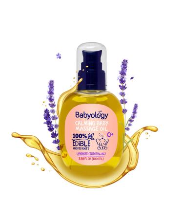 Babyology Bundle: Calming Baby Oil & Rose Baby Wash & Shampoo - Non Toxic Formula for Sensitive Skin - Buy Online on GoSupps.com