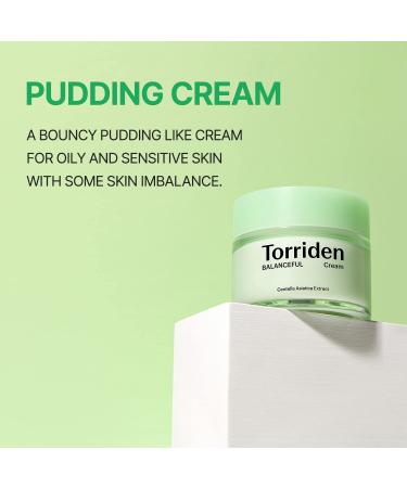 Torriden BALANCEFUL Cica Cream - Hydrating & Soothing Moisturizer with 5 Centella Asiatica Extracts for Oily, Combo, and Sensitive Skin - Buy Online on GoSupps.com