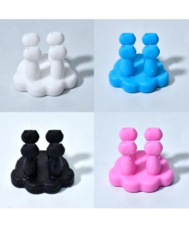 Plumdrop Self-Adhesive Wall Hooks (4-Pack) - Perfect for Organizing Towels Keys & Razors in Bath Kitchen & Bedroom - Buy Online on GoSupps.com