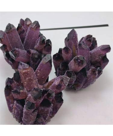 Natural Crystal 300-700g Natural Purple Ghost Quartz Crystal Cluster Crystals raw Gemstone Specimen for Home&Office Decoration Synthetic Power Stone Crystal HOMEZHOU (Size : 500-600g) - Buy Online on GoSupps.com