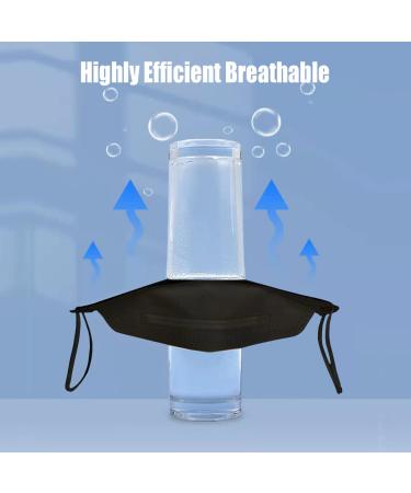 50Pcs Black KF94 Disposable Face Masks - 4-Layer Safety Face Mask, 50 Count (Pack of 1) - Black - Buy Online on GoSupps.com