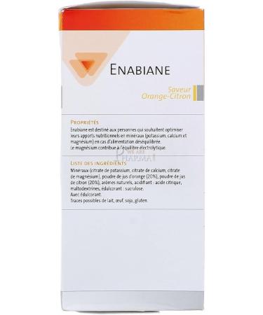 Enabiane Orange Flavor Sticks 10g 28 sachets - Buy Online on GoSupps.com