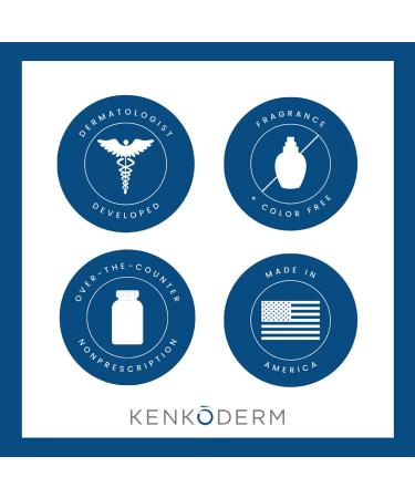 Kenkoderm Sensitive Hair and Skin Conditioner - 8 oz | Fragrance and Color Free | Dermatologist Developed - Buy Online on GoSupps.com