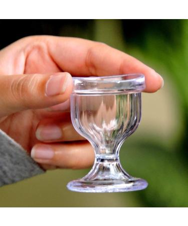 Eye Wash Cup Set of 2 for Soothing Relief from Allergens, Irritants, Makeup, Dust, Dry Eyes by Ancient Impex - Buy Online on GoSupps.com
