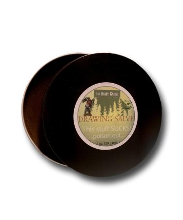The Hairy Gnome Drawing Salve Ointment  This Stuff Sucks! Poison Out. Handmade with Organic Ingredients. Old Timey Plantain and Pine Sap Recipe for Infections  Poison Ivy  and Boils. (Large 4 oz) - Buy Online on GoSupps.com