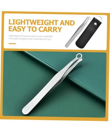 NOLITOY Round Nose Hair Clip Set - Stainless Steel Nose Hair Grooming Tool for Men & Women | Safe & Effective Nose Hair Remover - Buy Online on GoSupps.com