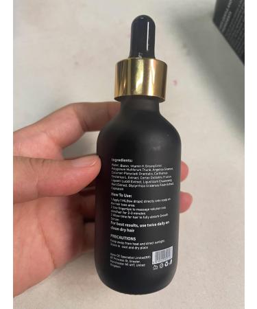 Bio 5% Hair Growth Oil | Biotin Hair Treatment for Men & Women | Stop Hair Loss & Thinning | Stronger Thicker Hair 60ml - Buy Online on GoSupps.com