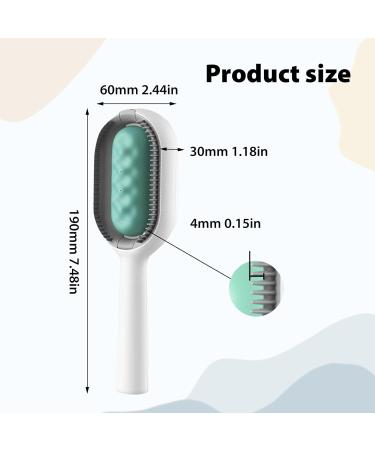 1PCS Cat Brush With Water Tank Cat Grooming Brush Or Dogs And Cats Portable Professional Cat Brushes For Grooming And Cleaning - Buy Online on GoSupps.com