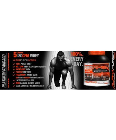 ALPHAPOWER CFM Whey Isolate Protein Powder - 2kg Vanilla | Premium IsoWhey Shake for Optimal Nutrition | International Shipping Available - Buy Online on GoSupps.com