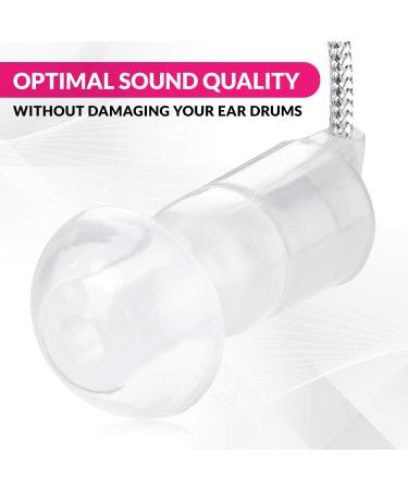 Set of 2 Pink BTE Digital Hearing Amplifiers - Small & Discreet Personal Sound Amplifier Pair for Women - Comfortable Behind The Ear - Best Hearing Amplifiers - Buy Online on GoSupps.com