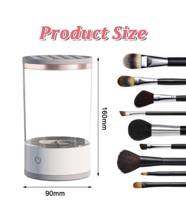 Automatic Makeup Brush Cleaner | Deep Cleansing Device for All Brush Sizes | Fast & Efficient Makeup Tool - Buy Online on GoSupps.com