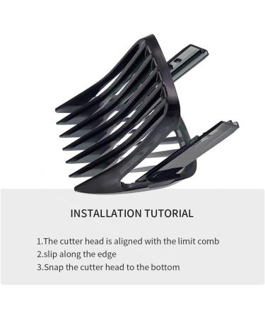 WuYan Attachment Beard Comb for Philips Hair Clipper - Large Size for HC3400, HC3410, HC3420, HC3422, HC3426, HC5410, HC5440, HC5442, HC5446, HC5447, HC5450, 7452 - Buy Online on GoSupps.com