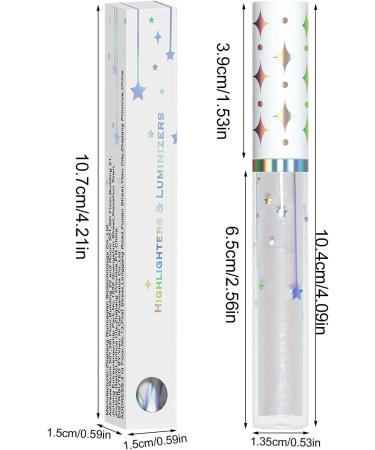 Liquid Face Highlighter | Highlight Beauty Wand Lasting Natural Glow Enhancer Waterproof Illuminator Highlighter Skin Tint for Body 03# 1 count (Pack of 1) - Buy Online on GoSupps.com