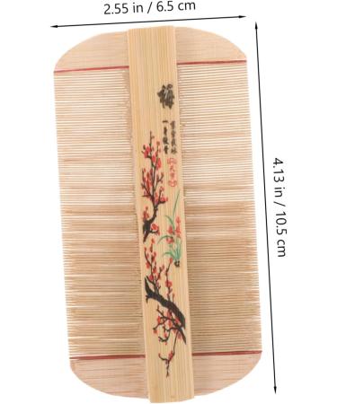 Peigne Double Face en Bois Dents Fines pour Toilettage Animaux Peigne Anti-puces et D m lage Doux pour Chien et Chat Outil Traditionnel de Soin Capillaire et Massage Du Chevelu - Buy Online on GoSupps.com