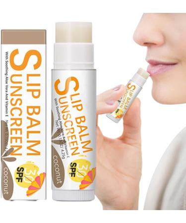 SPF Lip Balm Bum Sun Moisturizing Lip Balm SPF30 Travel Size Lip Sunscreen Soothes and Moisturizes Lips Wenmin Lip Sunscreen - Buy Online on GoSupps.com