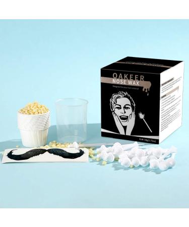 Nose Wax Hair Remover Kit for Men & Women - Oakeer Home Nose Hair Removal - 1 Count - Buy Online on GoSupps.com