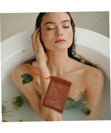 8pcs Exfoliating Soap Pouch - Foaming Net & Soap Saver | Ideal for Natural Soaps & Facial Cleansing | Travel-Friendly Nylon Bath Bags - Buy Online on GoSupps.com