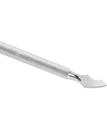 Dual Ended Stainless Steel Cuticle Pusher Remover Manicure Tool for Nail Care - Buy Online on GoSupps.com