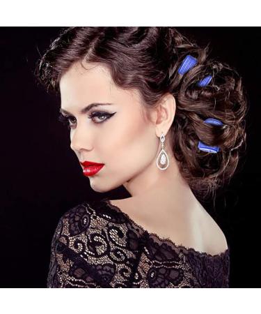 12 Pack Self Grip Salon Hair Rollers for DIY Curly Hairstyles - Large - Buy Online on GoSupps.com