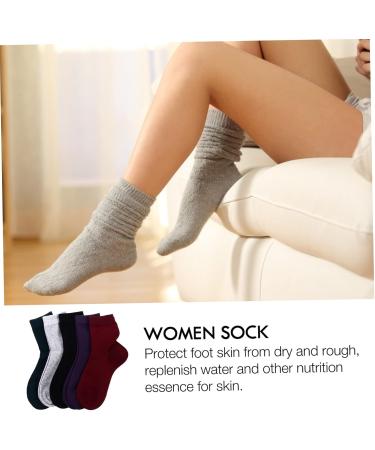 Beavorty 10 Pairs Cotton Socks Pure Cotton Ripstop Socks Cracked Socks Silicone Socks Heel Socks Women's Socks Women Sock Foot Cover Heel Boots Miss Repair Socks Silicone Gel Sock - Buy Online on GoSupps.com