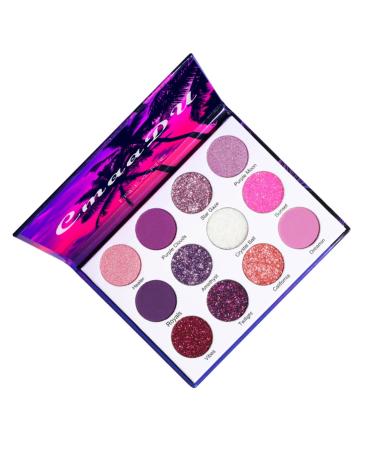 Beavorty 1 Box eyeshadow palette Eyeshadow Powder Makeup Eye Shadow Eye Shadow Palettes makeup pallet 1 count (Pack of 1) Colorful