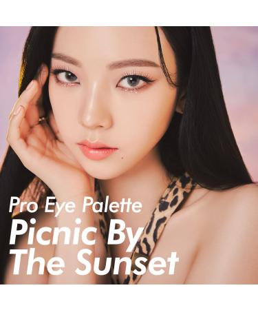 CLIO Pro Eye Shadow Palette - Picnic by the Sunset | Matte, Shimmer, Glitter, Long-Wearing - Buy Online on GoSupps.com