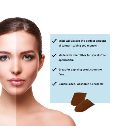 Tan Physics Self Tanner 8 Fl Oz - Includes Face & Body Mitts Black Exfoliation Gloves Travel Bag | True Color Sunless Tanner - 6 Piece Set - Buy Online on GoSupps.com