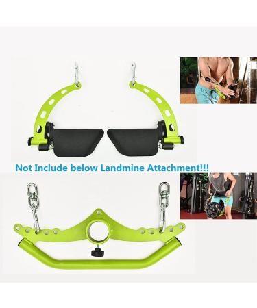 KORIKAHM Home Gym Fitness Spreader Bar - Multi-Grip LAT Pull Down Bar with Neutral Grip Handle - Cable Pulley System Attachment for T-bar Row Landmine - SP-Paddle Grip - Buy Online on GoSupps.com