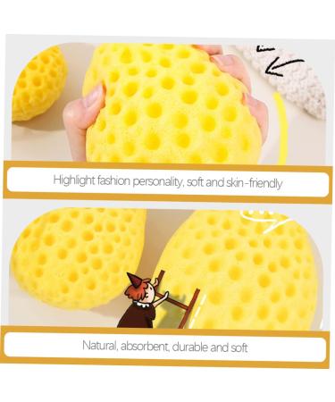 2pcs Honeycomb Bath Ball Sponges | Versatile Shower Sponges for Women & Men | Ideal for Bathing & Baby Care - Buy Online on GoSupps.com