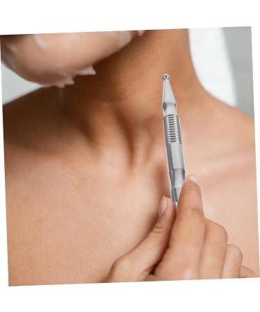 Frcolor Manual Acupuncture Pen - Premium Stainless Steel 304 Facial Massage Device for Pain Relief and Wellness - Buy Online on GoSupps.com
