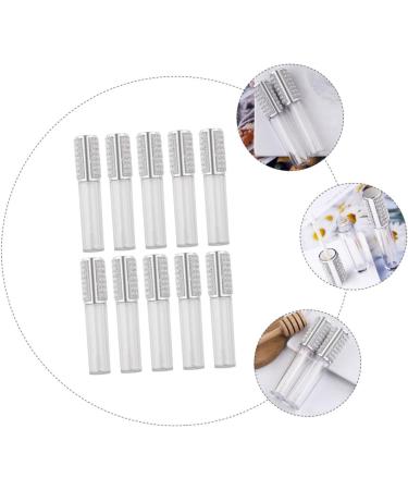LIFKOME Lot de 10 Tubes de Gloss Vides 5 Ml Rechargeables et D tachables Flacons de Gloss Compacts en Plastique Transparent pour Maquillage et Cosm tiques Portables - Buy Online on GoSupps.com