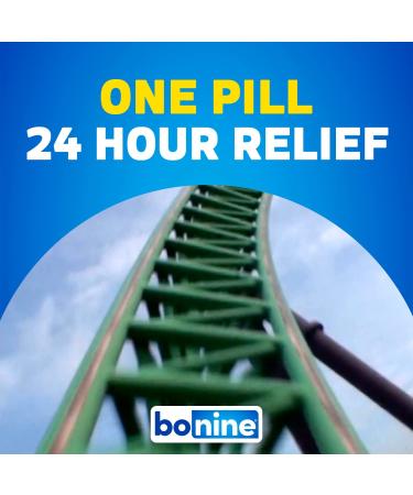 Bonine Motion Sickness Chewable Tablets - 32 Count with Meclizine Hydrochloride - Buy Online on GoSupps.com