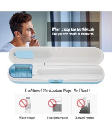 Portable Toothbrush Sterilizer & Organizer - FDA Approved Deep Disinfectant & Travel Sanitizer - Buy Online on GoSupps.com
