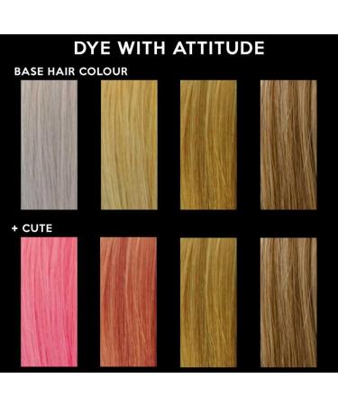 Attitude Hair Dye | Vegan & Cruelty-Free Semi-Permanent Hair Dye With Conditioner | Vibrant Hair Color For All Hair Types | Cute Pastel Pink | 135ml - Buy Online on GoSupps.com